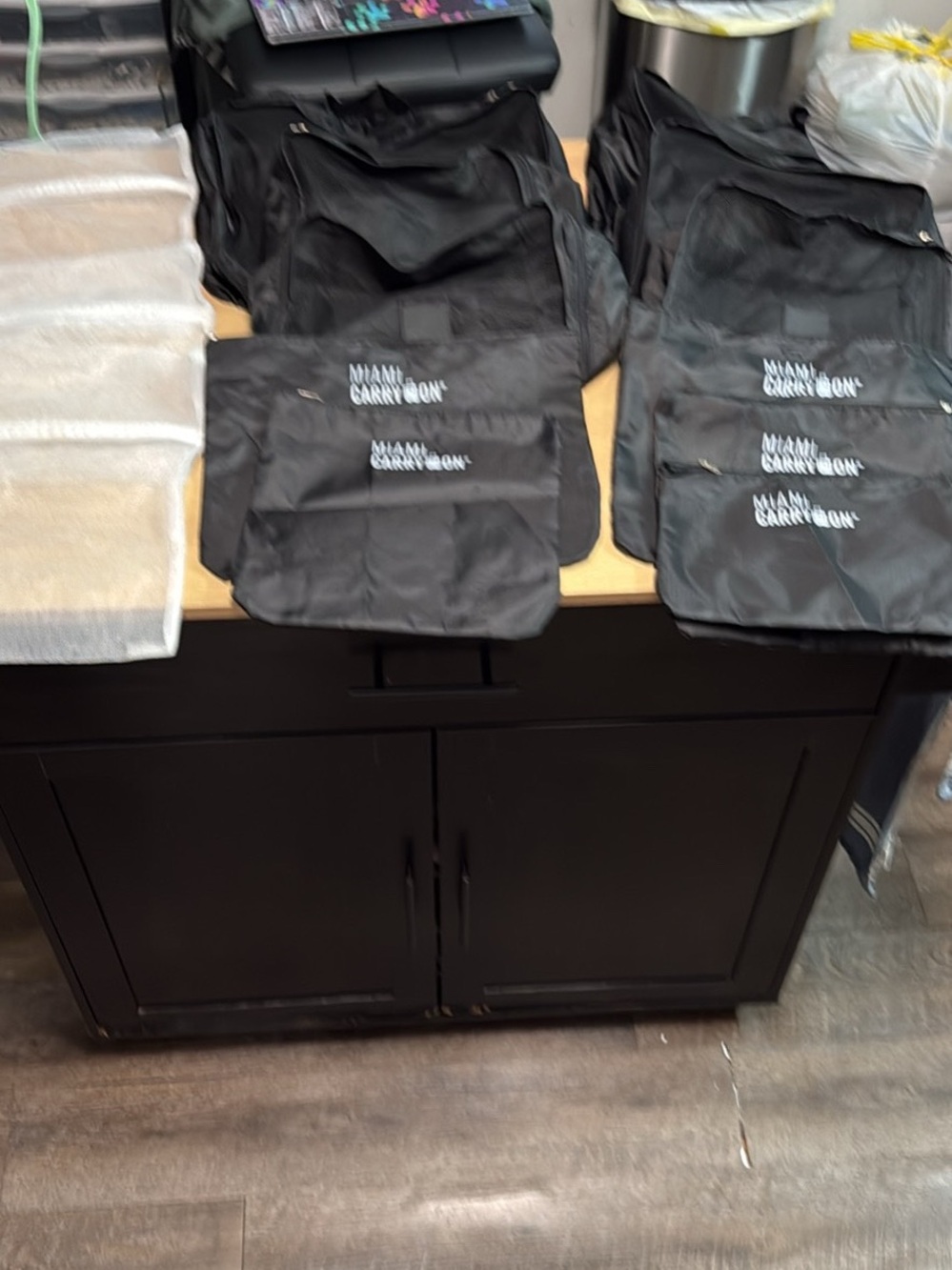 Black Travel Garment Bag